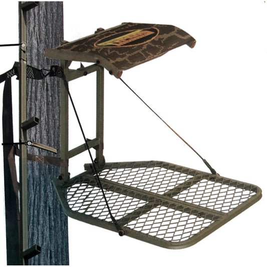 Trophy Treestands Archers Roost Combo Hang On Stand & 20ft. Climbing Sticks