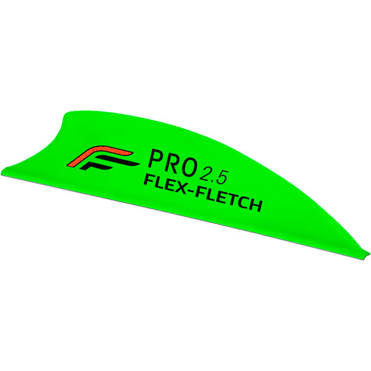 Flex Fletch Pro 2.5 Vanes Cosmic Green 2.5 In. 36 Pk.