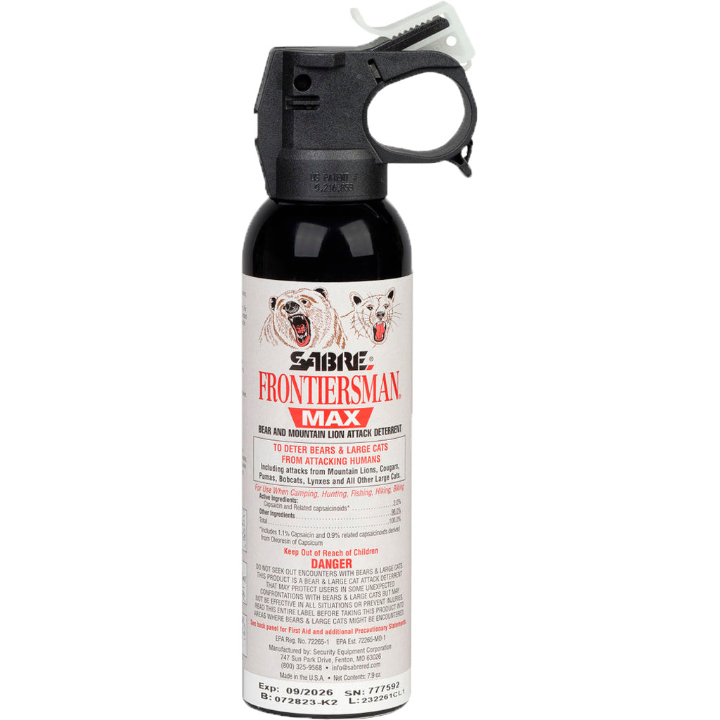 Sabre Frontiersman Bear And Lion Spray 7.9 Oz