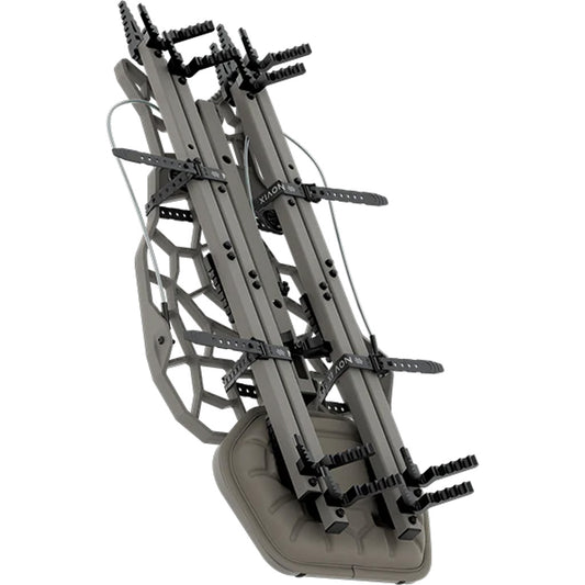 Novix Helo Hunt Ready Hang On Combo Classic Gray