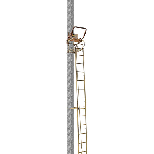 Trophy Treestands Mountaineer Ladderstand Single Person 20 Ft.