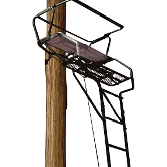 Trophy Treestands Maxgrip Double Ladderstand Two Person 18 Ft.