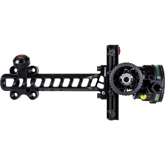 Axcel Driver Plus Slider Sight W/avx-41 Scope Stealth Bh .010 Green Fiber Single Pin Rh