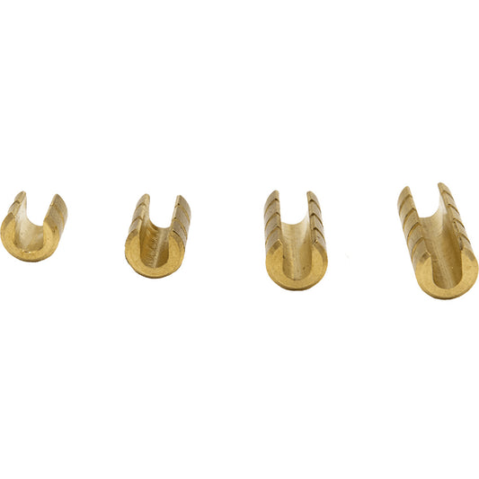 Acu Stax Machined Brass Bowstring Weight 5 Stack 10 Count Bag