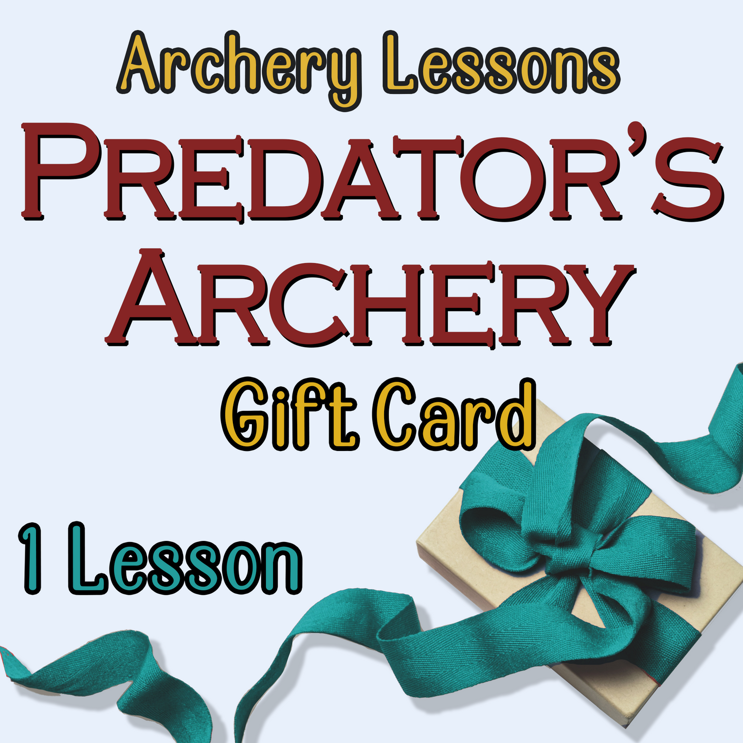 Predator's Archery Lessons Gift Card