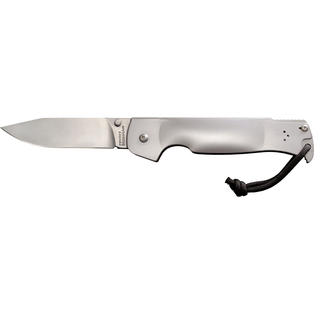 Cold Steel Pocket Bushman Folding Knife Sliver 4.5 In.