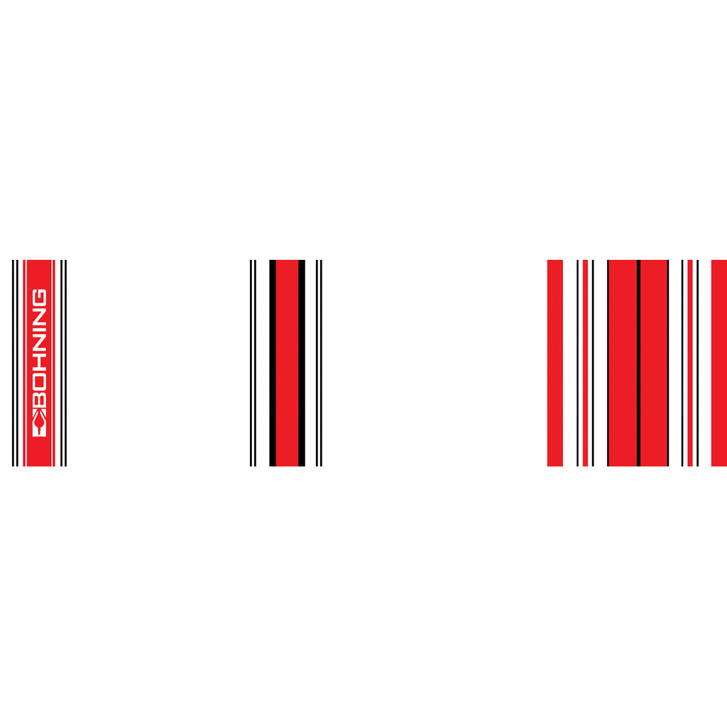 Bohning Arrow Wraps Crested Red 7 In. Standard 13 Pk.