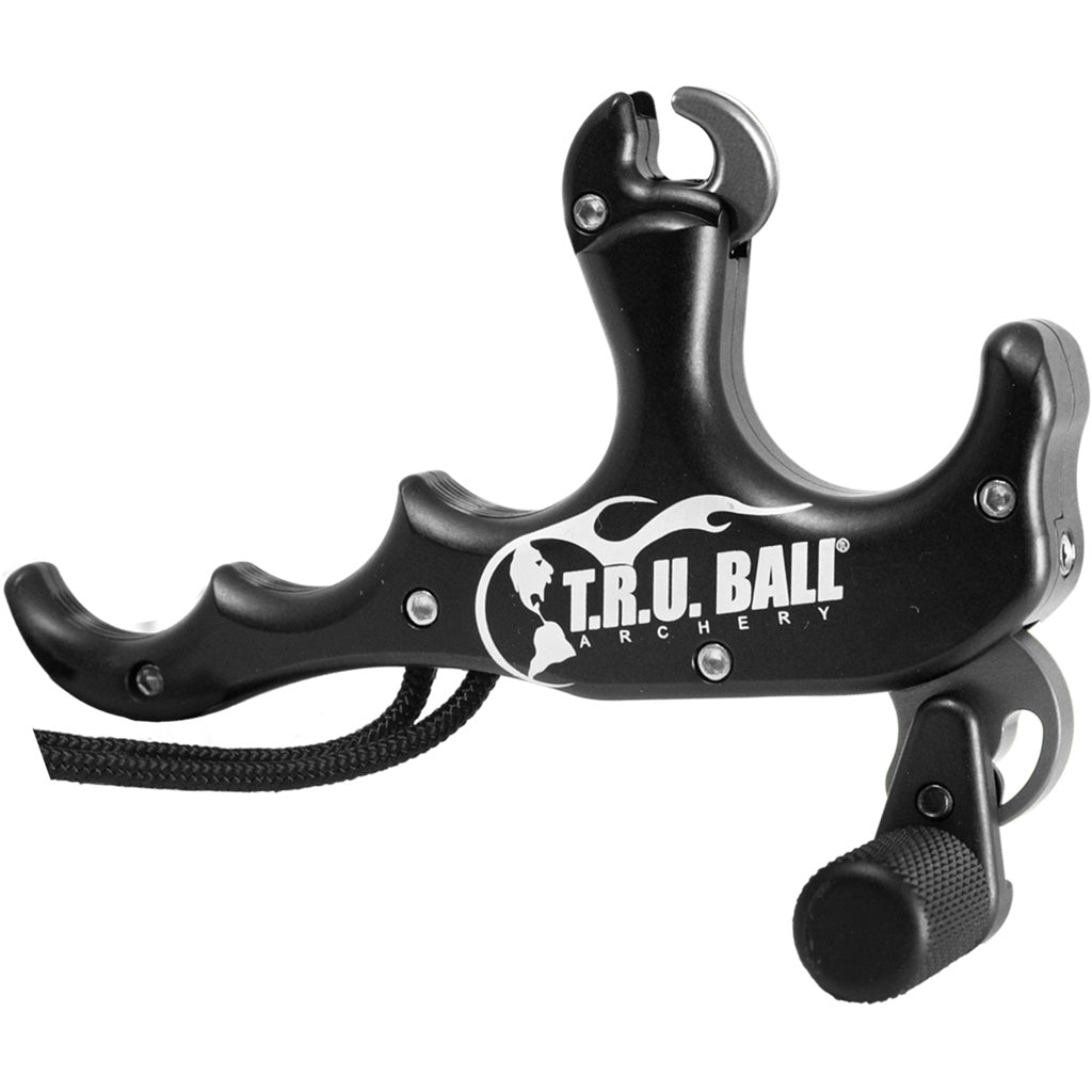 Truball Stalk'r Thumb Release Black 4 Finger With Lanyard