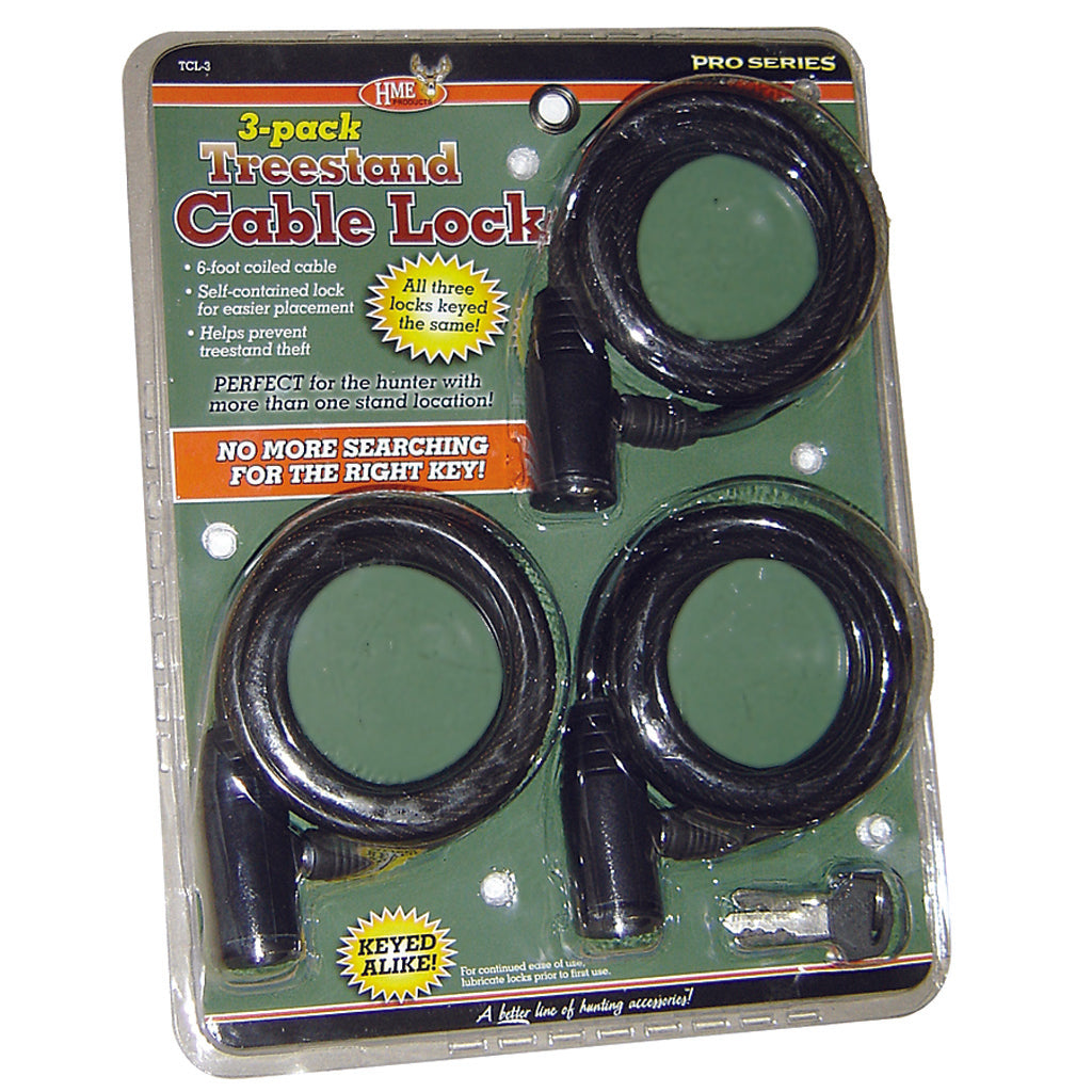 Hme Treestand Cable Locks 3 Pk. – PredatorsArchery