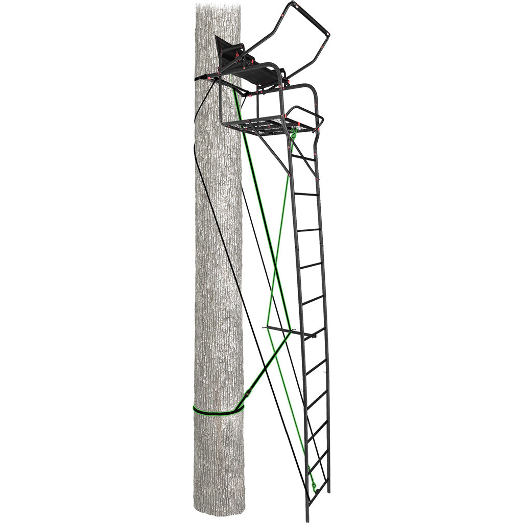 Primal Single Vantage Deluxe Xtra Wide Ladderstand 17 Ft.