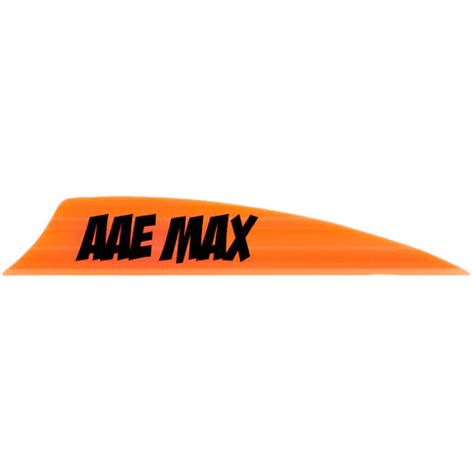 Aae Max 2.0 Shield Cut Vanes Fire Orange 50 Pk.