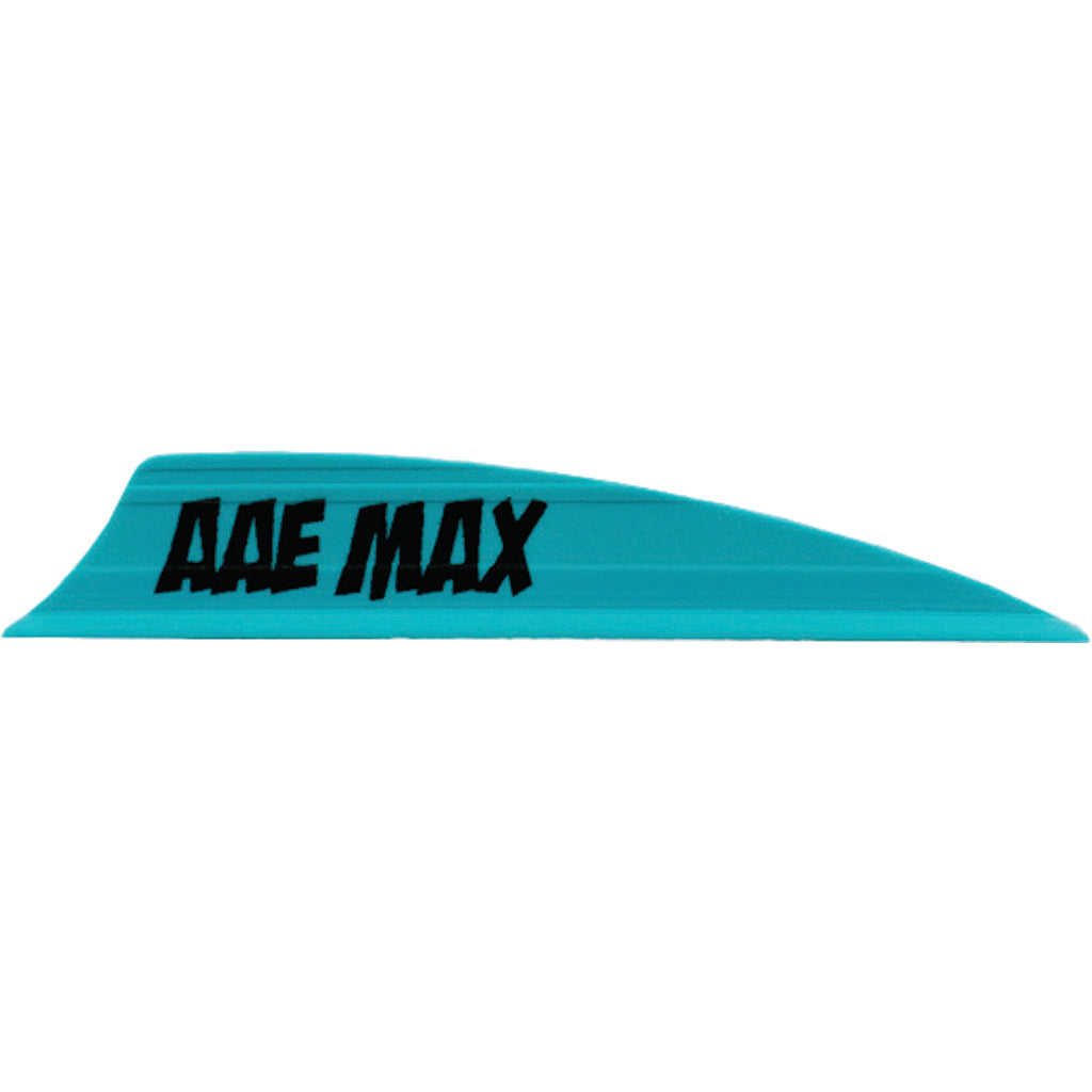 Aae Max 2.0 Shield Cut Vanes Teal 50 Pk.