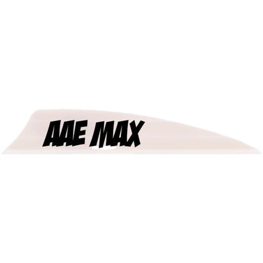Aae Max 2.0 Shield Cut Vanes White 50 Pk.