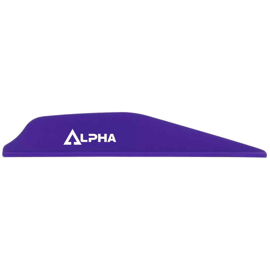 Bohning Alpha Vanes Purple 100 Pk.