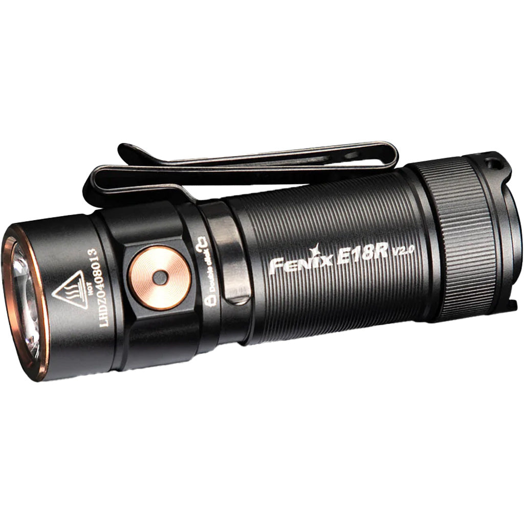 Fenix Fx-e18rv2 Flashlight 1200 Lumen Black – PredatorsArchery