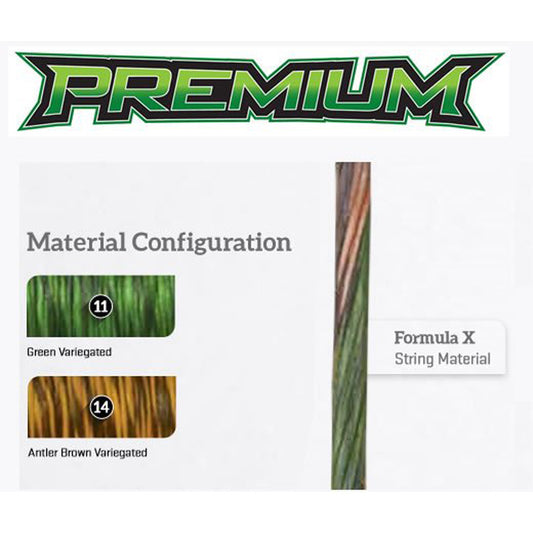Firststring Premium String Set Green/brown Mathews Halon X Comp