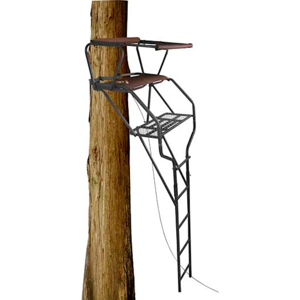 Trophy Treestands Maxgrip Double Ladderstand Two Person 18 Ft ...