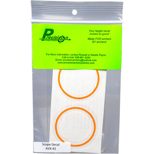 Tru Ball Avx-41 Scope Ring Mask Reticle Orange