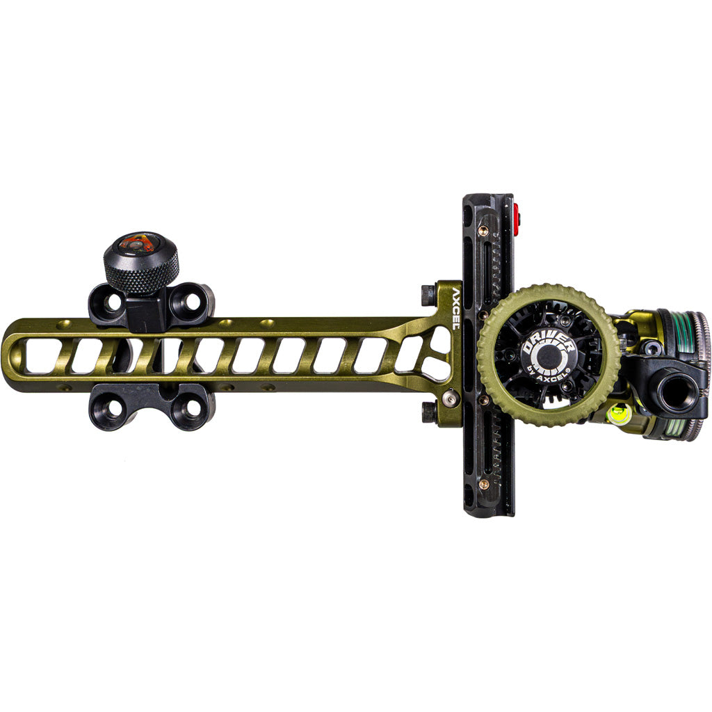 Axcel Driver Plus Slider Sight W/avx-31 Scope Tactical Bh .019 Green Fiber Single Pin Rh