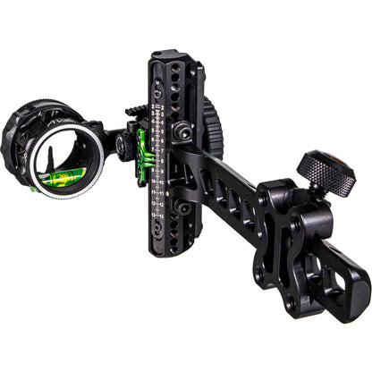 Axcel Driver Plus Slider Sight W/avx-31 Scope Stealth Bh .010 Green Fiber Single Pin Rh