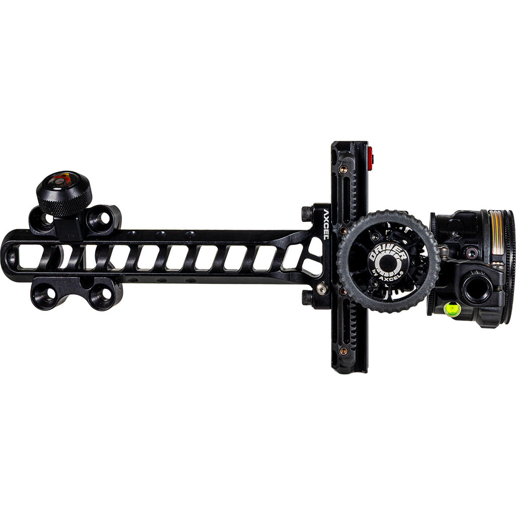 Axcel Driver Plus Slider Sight W/avx-41 Scope Stealth Bh .010 Green And Red Fiber Ranger Pin Rh