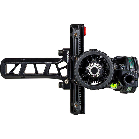 Axcel Driver Plus Slider Sight W/avx-31 Scope  Stealth Bh Bridge-lock .010 Green Fiber 1 Pin Rh