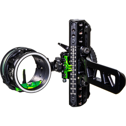 Axcel Driver Plus Slider Sight W/avx-41 Scope  Stealth Bh Bridge-lock .019 Green Fiber 1 Pin Rh