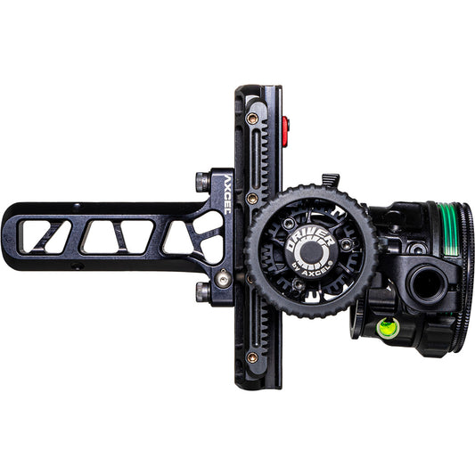 Axcel Driver Plus Slider Sight W/avx-41 Scope  Stealth Bh Bridge-lock .019 Green Fiber 1 Pin Rh