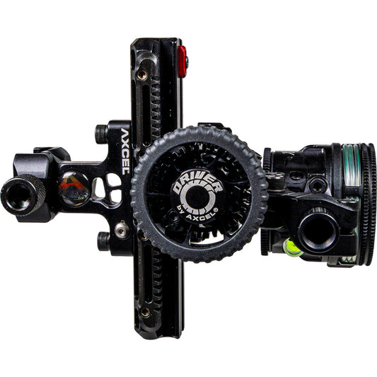 Axcel Driver Plus Slider Sight W/avx-31 Scope Stealth Bh Picatinny .010 Green 1 Pin Rh
