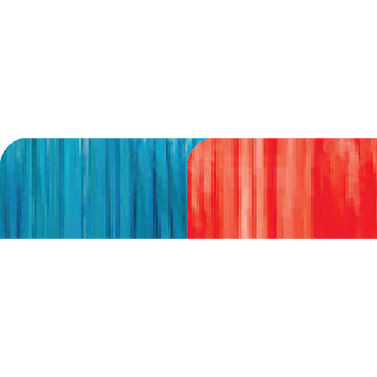 First String Genesis String And Cable Set Electric Blue/flo Red