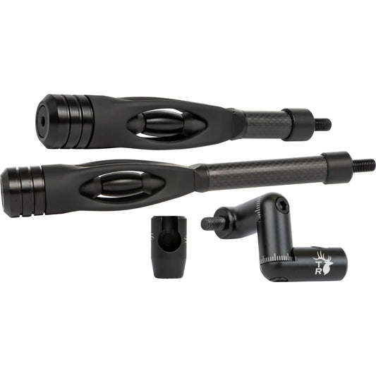 Trophy Ridge Seismic Stabilizer Combo 8.6 Black 8 In./6 In.