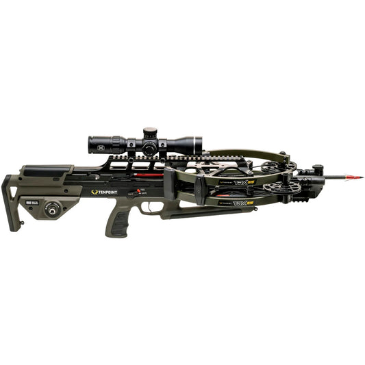 Tenpoint Trx 515 Crossbow Package Acuslide Maxx Moss Green