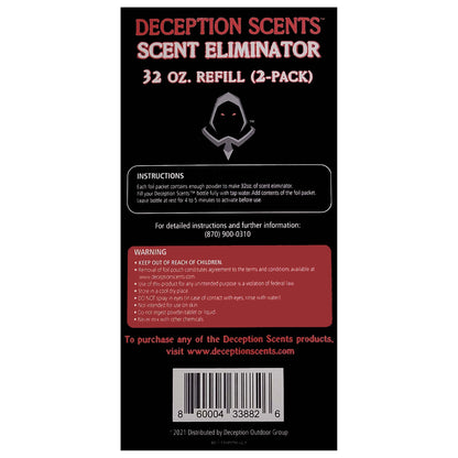 Deception Scents 32 oz Field Spray Refill (2-pack)