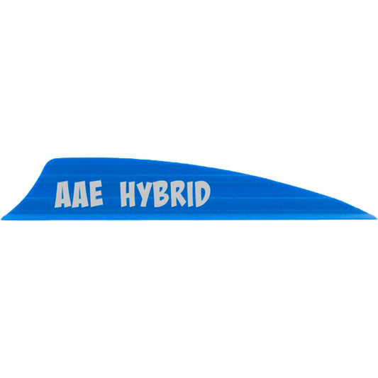 Aae Hybrid 2.0 Shield Cut Vanes Blue 50 Pk.