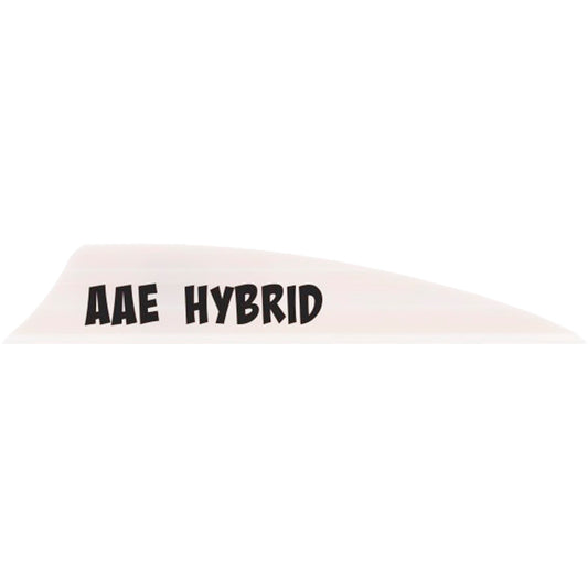 Aae Hybrid 2.0 Shield Cut Vanes White 50 Pk.