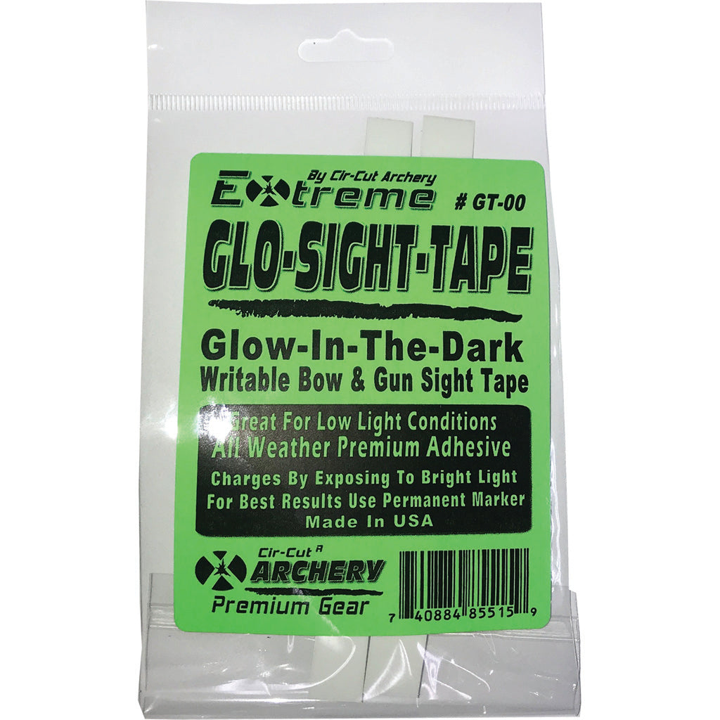 Cir-cut Sight Tape Glow In The Dark 2 Pk.