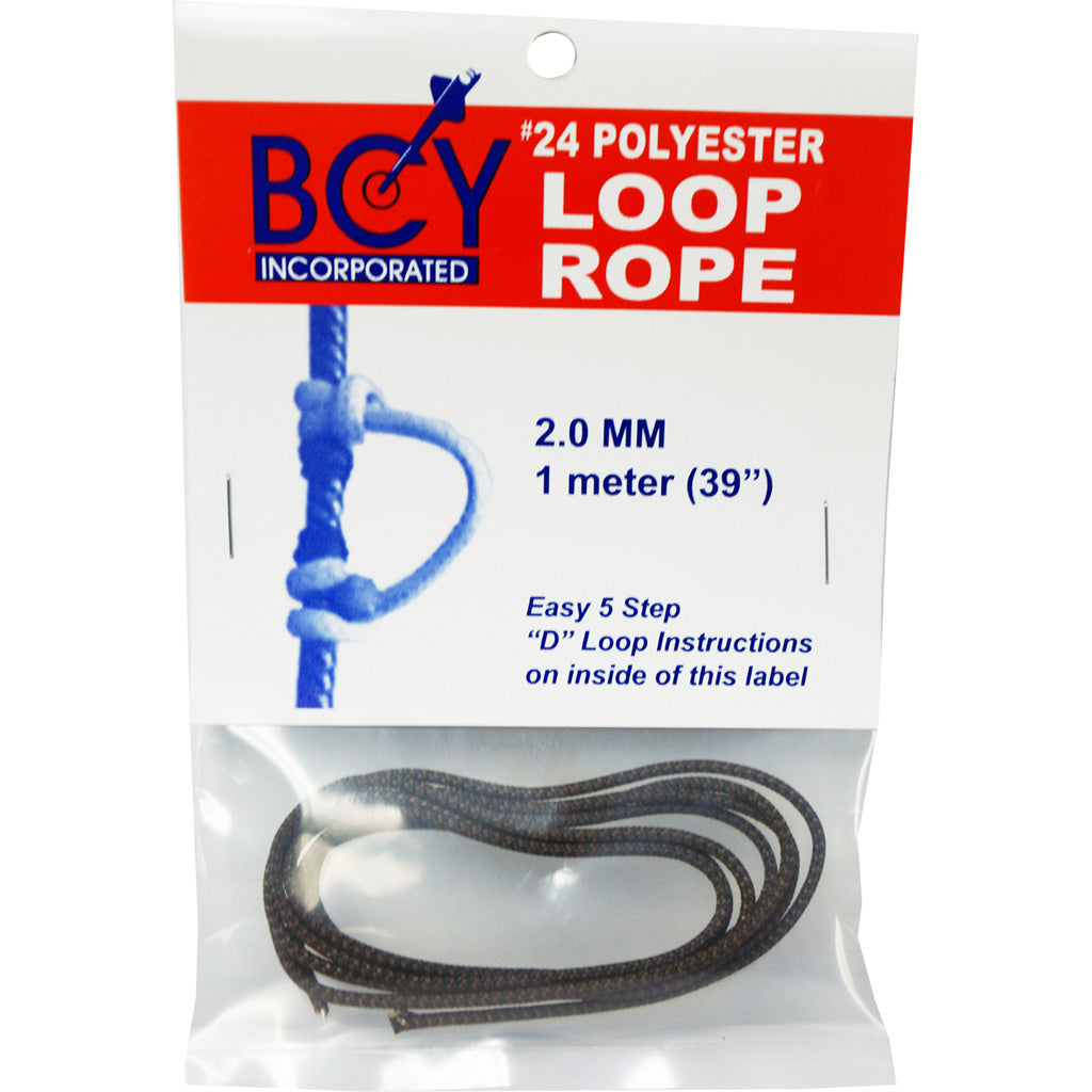 Bcy 24 D-loop Material Brown-black 1m