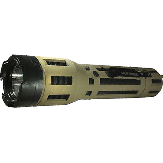 Sabre Tactical Stun Gun Green 1.820 Uc With Led Flashlight And Holster