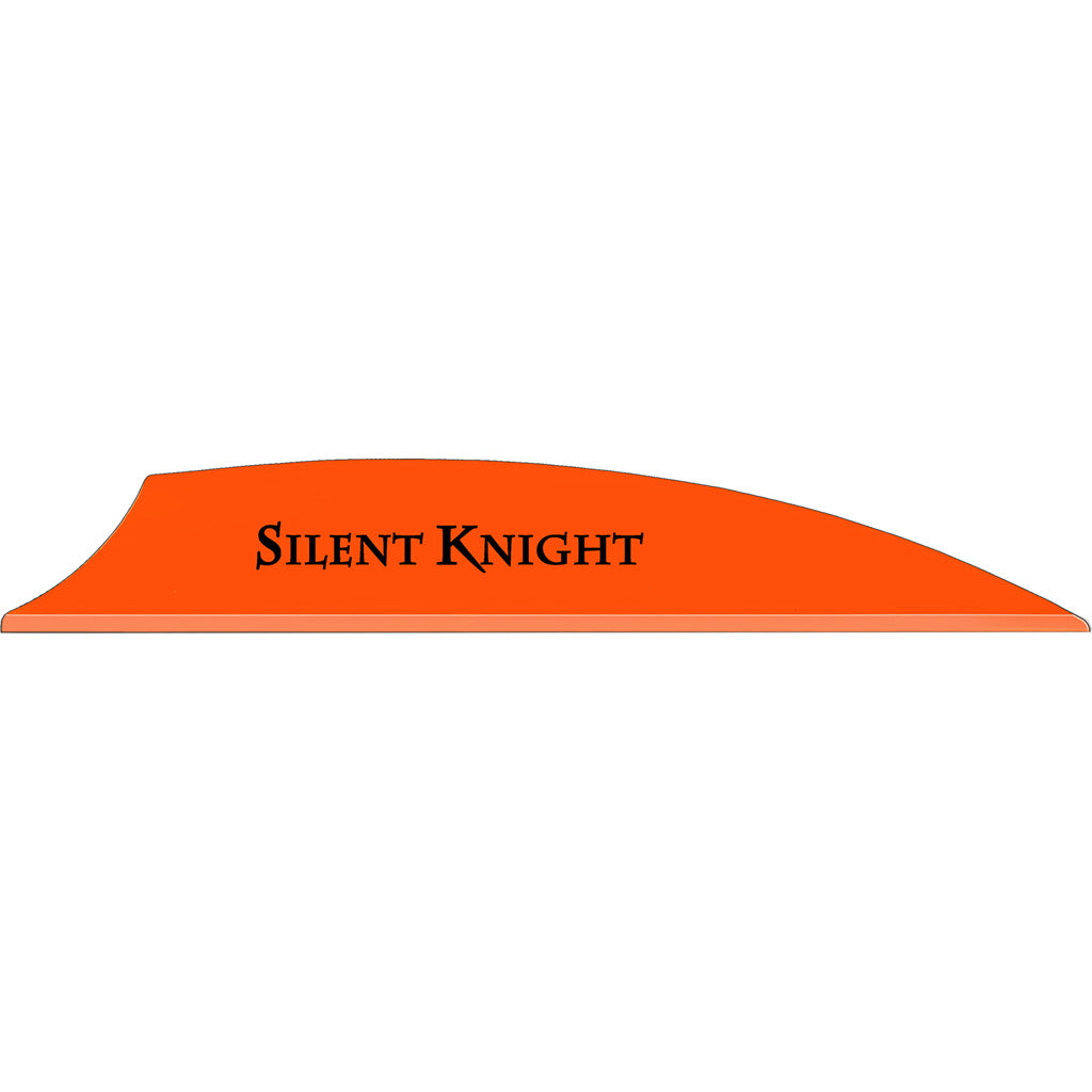 Flex Fletch Silent Knight Vanes Blaze Orange 3 In. 36 Pk.