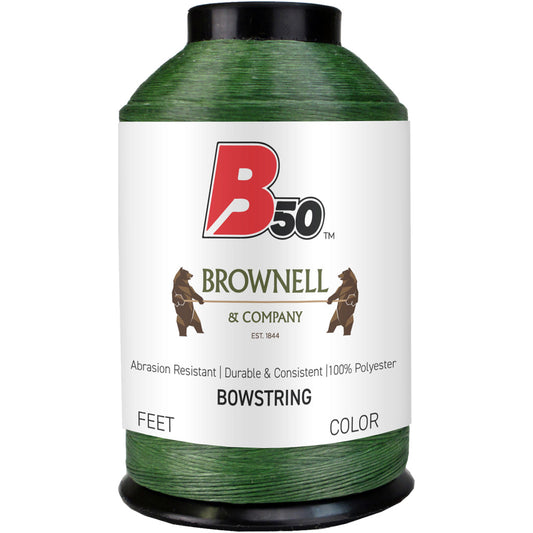 Brownell B50 String Material Hunter Green 1/4 Lb.