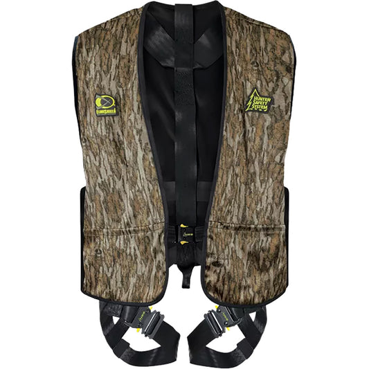 Hunter Safety System Treestalker Harness Mossy Oak Bottomland Large-x-large