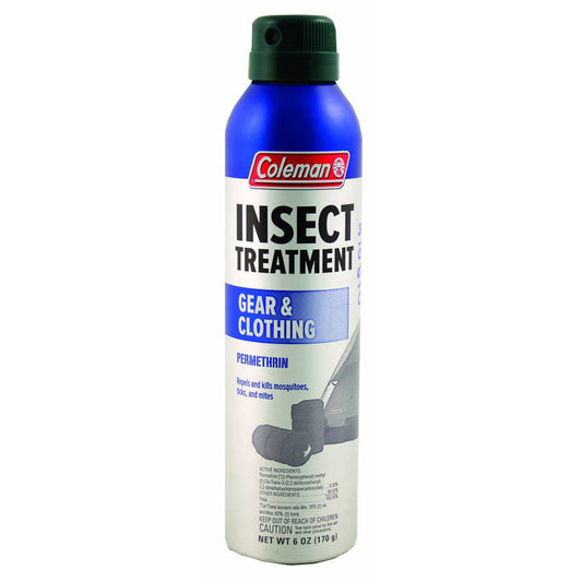 Coleman Gear And Clothing Treatment Permethrin 6oz - Aerosol