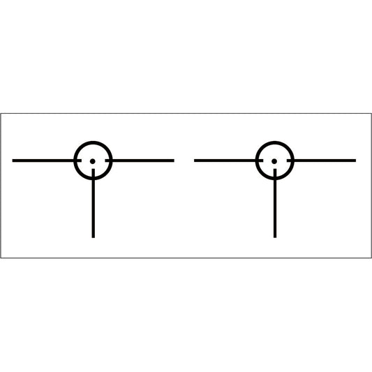 Gunstar Tactical 3d 1 Reticle Black