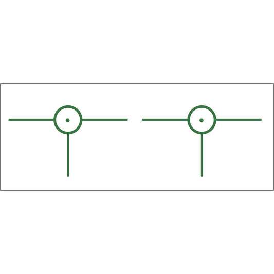 Gunstar Tactical 3d 2 Reticle Green