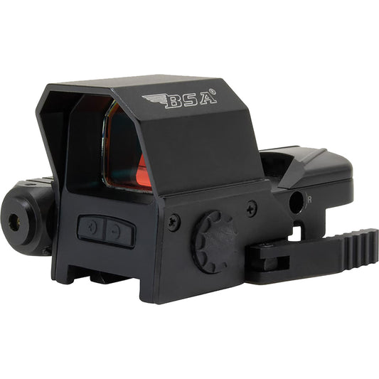 Bsa Optics Reflex Sight 33x24 W- Red Laser Dovetail-weaver Mount