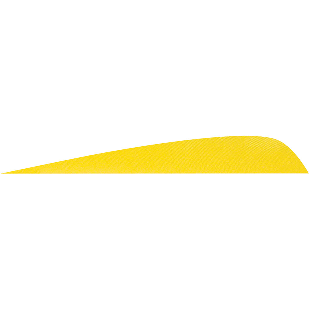 Gateway Parabolic Feathers Flo Yellow 4 In. Lw 50 Pk.