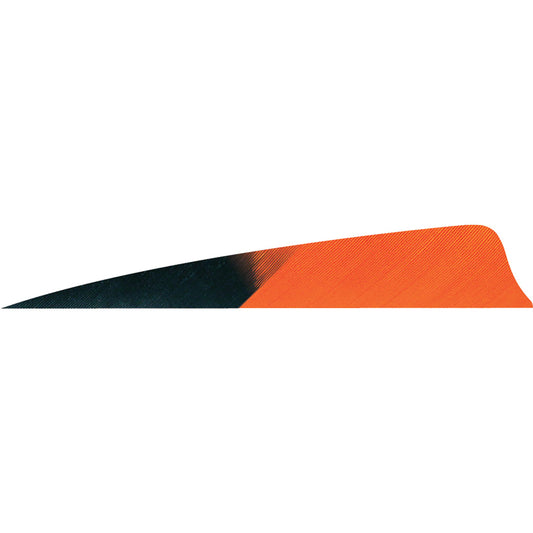 Gateway Shield Cut Feathers Kuro Tangerine 4 In. Lw 50 Pk.