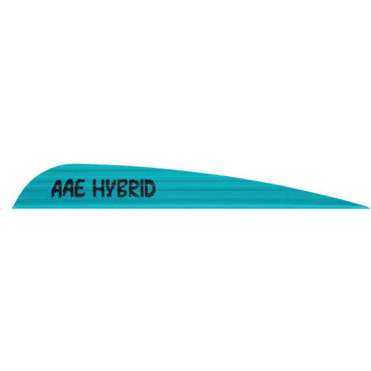 Aae Hybrid 40 Vanes Teal 3.8 In. 100 Pk.