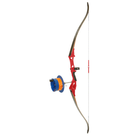 Fin Finder Bank Runner Recurve Package Red W- Sidewinder Reel Rh