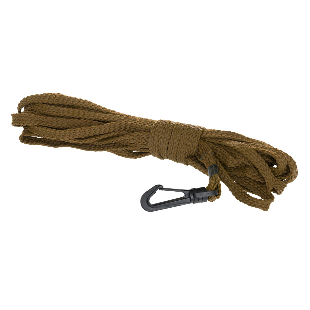 October Mountain No Tangle Bow Pull Up Rope Brown 30 Ft.